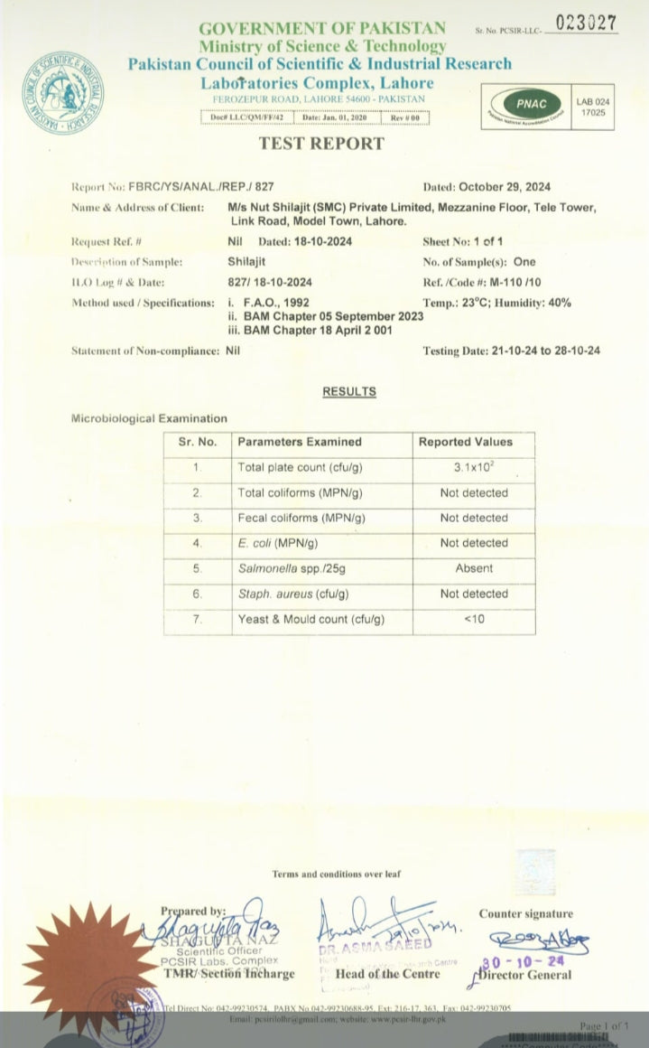 100% Pure Himalayan Shilajit (Salajeet) | Original Quality – Pakistan